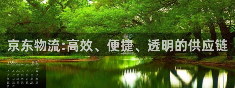 旺财28官网开奖结果预测查询：京东物流:高效、便捷、透明的供